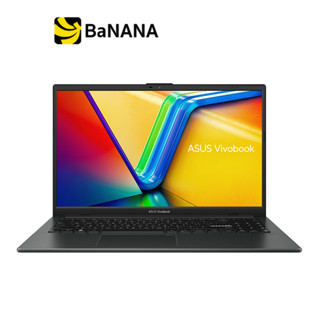 โน๊ตบุ๊คบางเบา ASUS Vivobook Go 15 M1504FA-L1536WS Black by Banana IT