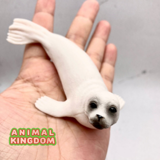Animal Kingdom - โมเดลสัตว์ แมวน้ำ สิงโตทะเล ขาว 9.50 CM (จากสงขลา)