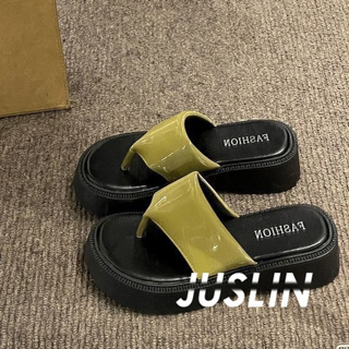 JUSLIN  ร้องเท้า รองเท้าแฟชั่น สะดวกสบาย สไตล์เกาหลี แฟชั่น 2023 ใหม่ Stylish Trendy Chic Unique B26G0BH 37Z230910