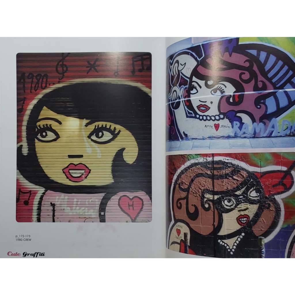 หนังสือ-ภาพศิลปะข้างถนน-ภาษาอังกฤษ-cute-grafiti-189page