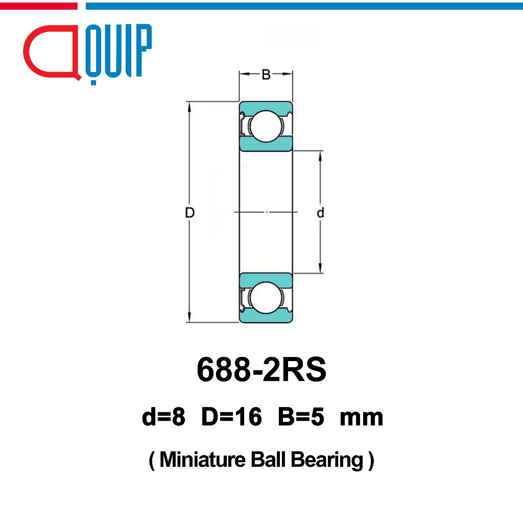 688-2rs-sbc-จำนวน-10-ชิ้น-ตลับลูกปืนเม็ดกลมร่องลึก-ฝายาง-2-ข้าง-ขนาด-8x16x5-มม-miniature-ball-bearing-688-2rs-688rs