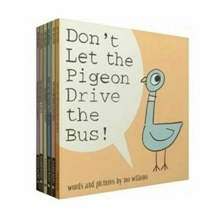 🎯พร้อมส่ง!!🎯 ชุด7เล่ม Dont Let the Pigeon Drive the Bus! จาก Mo Willems🎯