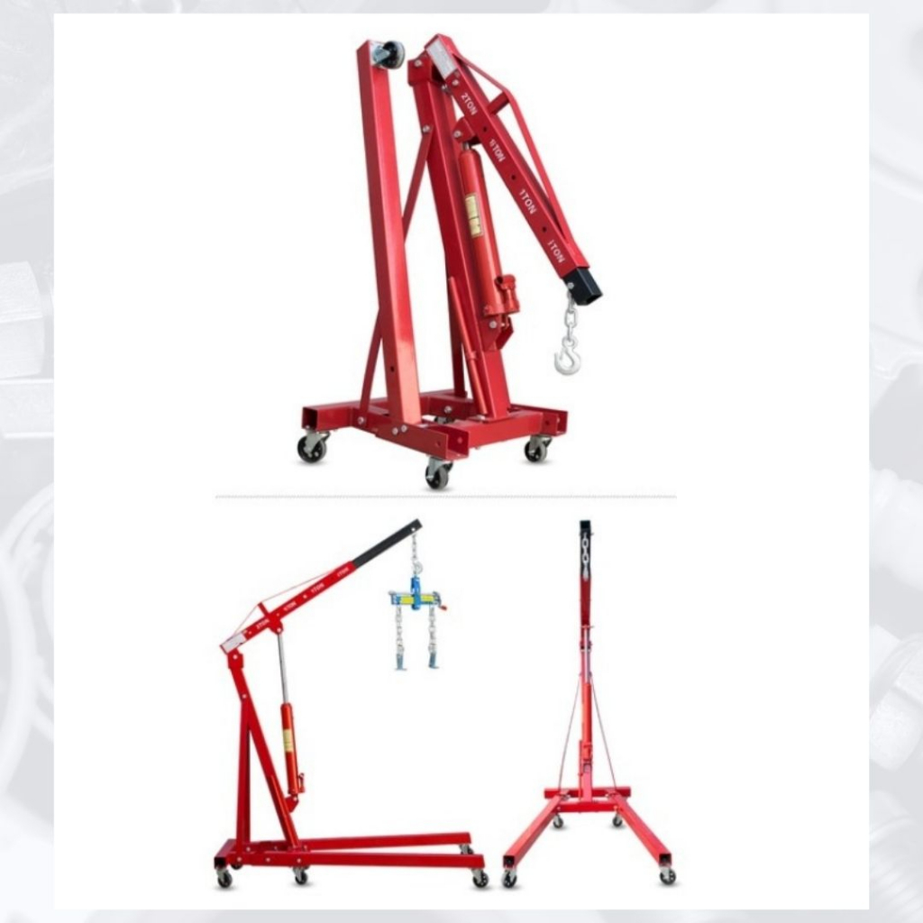 เครนยกเครื่อง-2-ตัน-hydraulic-crane-2-ton-ที่ยกเครื่องยนต์-ที่ยกของ-เครนยกของเครนยกเครื่องยนต์-เครนยกของ-สีแดง