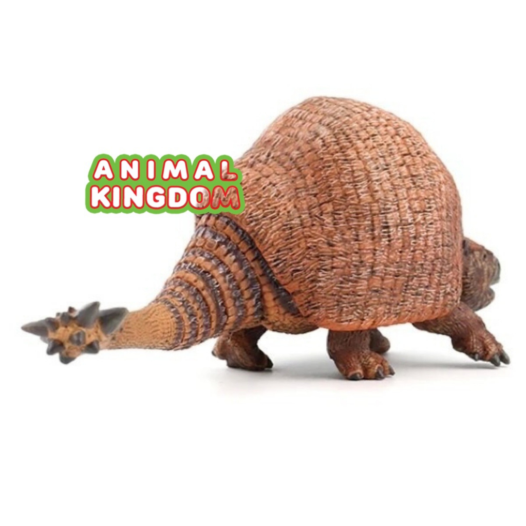 animal-kingdom-โมเดลไดโนเสาร์-doedicurus-แดง-ขนาด-17-20-cm-จากสงขลา