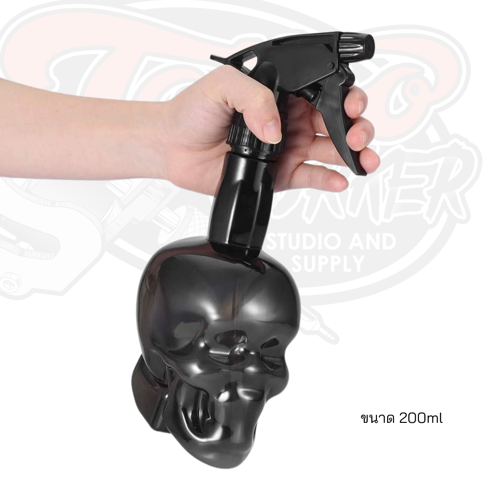 ขวดฟอกกี้พลาสติกกระโหลก-skull-tattoo-spray-bottle