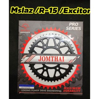 [ของแท้-ส่งไว] สเตอร์หลัง MSlaz R15 Excitor150 yamaha