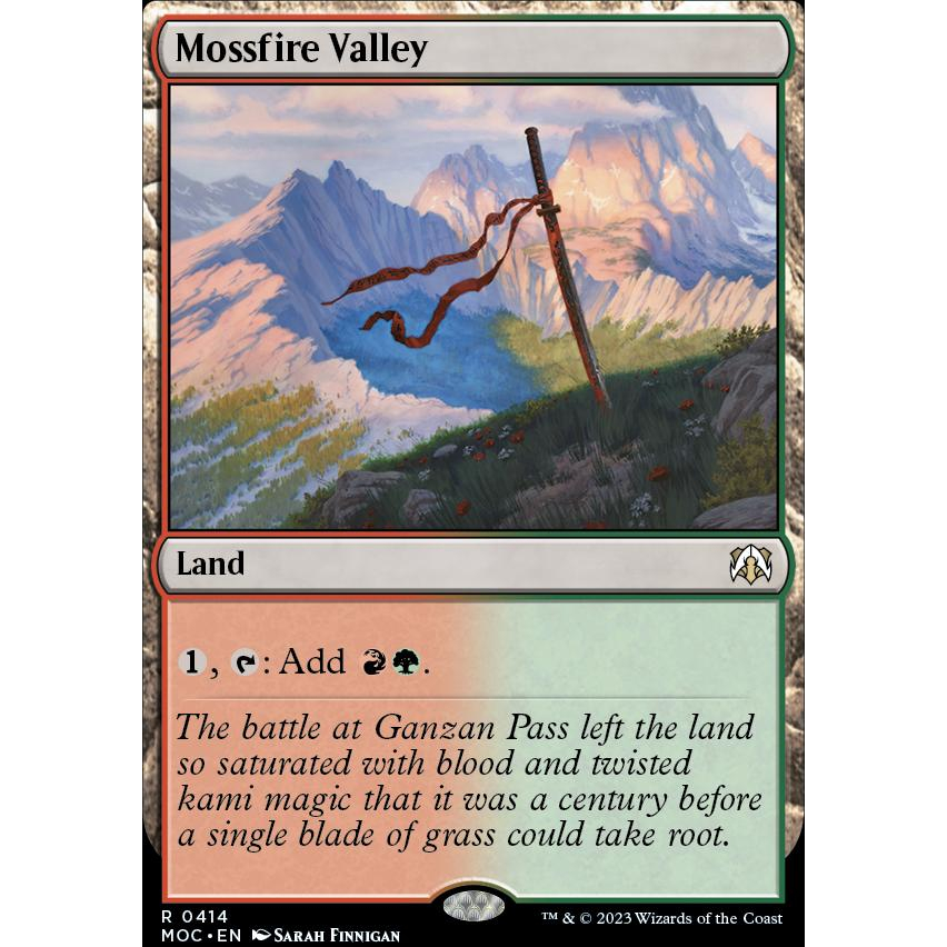 [MTG][Single][MOC] Mossfire Valley ระดับ Rare [ภาษาอังกฤษ] | Shopee ...
