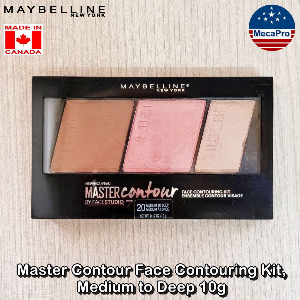 Maybelline® Master Contour Face Contouring Kit, Medium to Deep 10g เมย์
