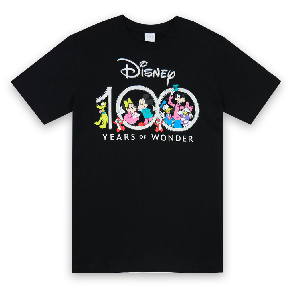 disney-100-years-of-wonder-men-t-shirt-เสื้อยืดผู้ชาย-ดิสนีย์-100-ปี-สินค้าลิขสิทธ์แท้100-characters-studio