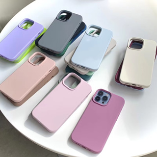 เคสสีพื้นพาสเทล กำมะหยี่ ใช้สำหรับ iPhone 6 6s 6plus 6splus เคสซิริโคน สำับรุ่น ไอโฟน 6 6s 6plus 6splus มี 15สี