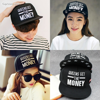 Cap_Queen get the money Hat หมวกเบสบอล หมวกฮิปฮอป ราคาถูก พร้อมส่ง