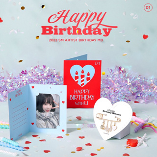 [พร้อมส่ง] aespa Winter 2023 SM Artist Birthday MD Official Photo Card Birthday Card