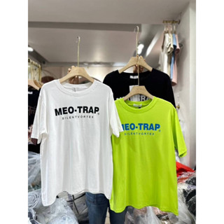 เสื้อยืด MEO-TRAP 💚ป้าย its me basic