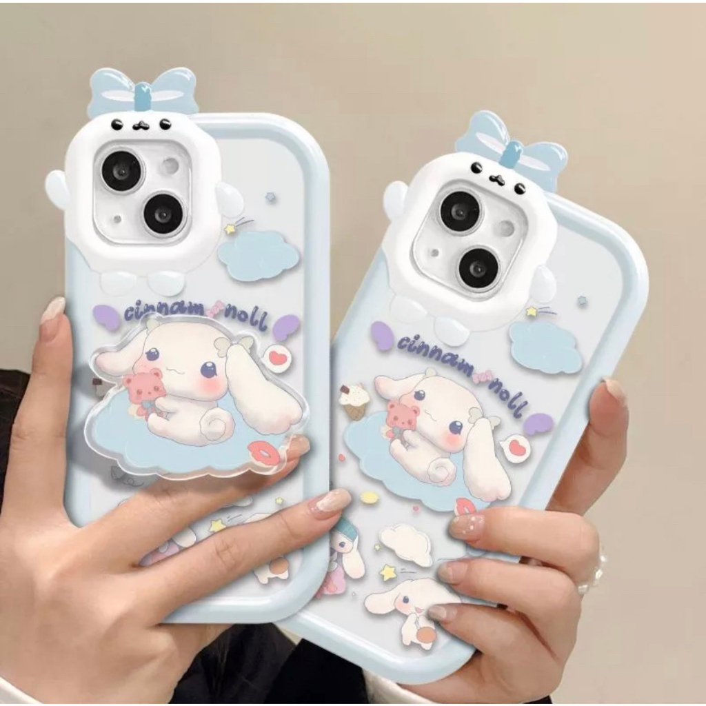 เคสป๊อปอัพ-การ์ตูน-มีโบว์-รุ่น-เคส-oppo-เคส-vivo-เคสราคาถูก