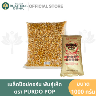 ภาพหน้าปกสินค้าเมล็ดปอปคอร์นดิบ พันธุ์เห็ด (Mushroom Popcorn) ตรา เพอร์ดูป๊อป (PURDO POP) ขนาด 1 กิโลกรัม ปอปคอร์นพันธ์ุมูชรูม ซึ่งคุณอาจชอบสินค้านี้