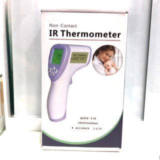 ปรอทวัดไข้ทางหน้าผาก NON-Contact IR thermometer มีความแม่นยำ วัดได้รวดเร็วเพียง 10 วิน