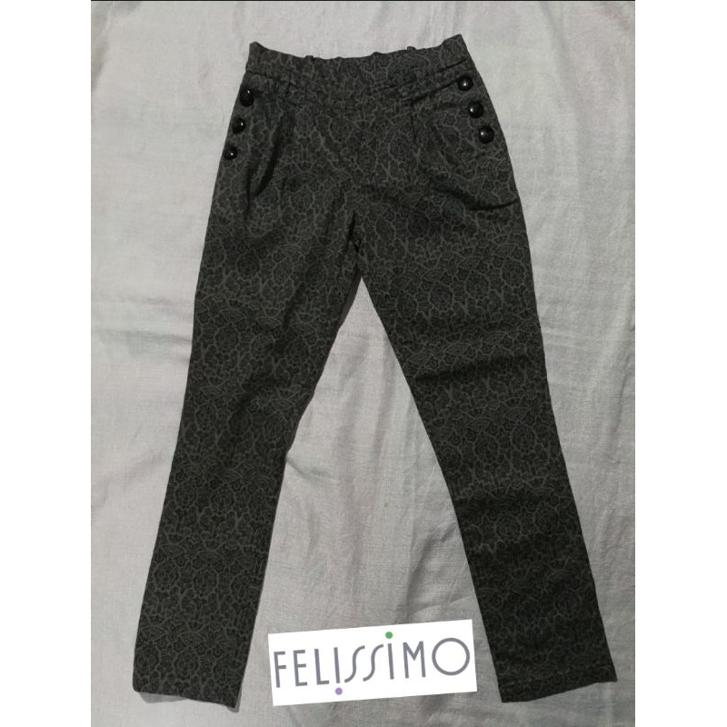กางเกง-ขายาว-felissimo-bbp-brand-2nd-วัสดุผ้าฝ้าย63-โพ-ลีเอสเตอร์-33-spandex-4-แท้มือสองกระสอบนำเข้า