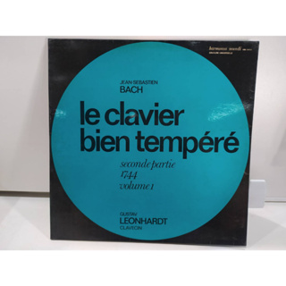 1LP Vinyl Records แผ่นเสียงไวนิล  le clavier bien tempéré  (J10B11)