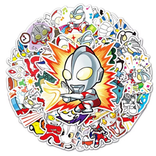 สติ๊กเกอร์ Ultraman 537 อุลตร้าแมน 50ชิ้น อุลต้าแมน ฮีโร่ การ์ตูน hero อุนต้าแมน อุล ตร้า ต้า แมน หุ่น อุนตร้าแมน เด็ก