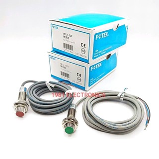 PM12-02N PM12-02P PROXIMITY SENSOR  FOTEK  M12 ระยะจับ 2มิล  NPN NOและ PNP NO