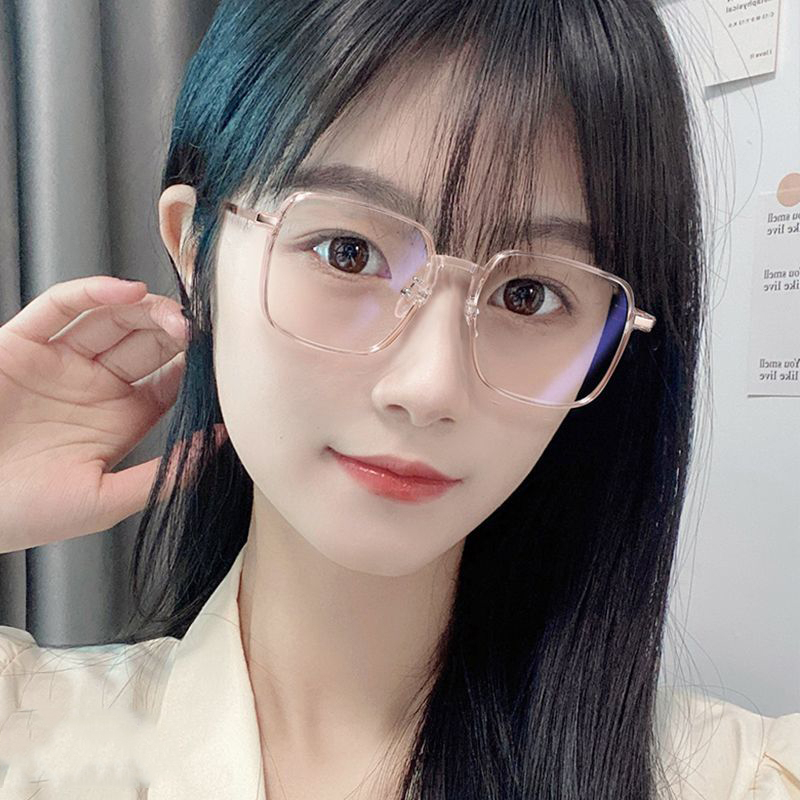 ภาพสินค้าแฟชั่นเกาหลี แว่นกรองแสง กรอบแว่นสีน้ำตาล แว่นสายตาสั้น0-400 แว่นตาแฟชั่น เครื่องประดับแฟชั่น Unisex จากร้าน th_558777241 บน Shopee ภาพที่ 4