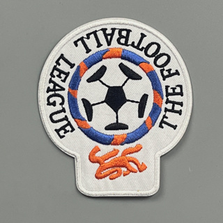 อาร์ม ติดเสื้อฟุตบอล ย้อนยุค Football League 1989-92 แบบปัก ติดเสื้อสโมสร อังกฤษ  Retro Patch Badge