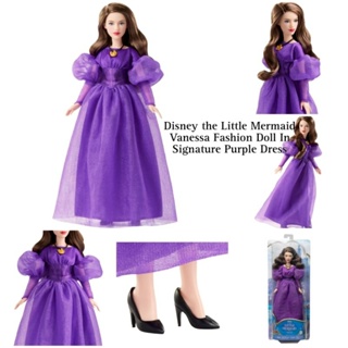 🇺🇲 ลิขสิทธิ์​แท้​จาก​อเมริกา​ 🇺🇲 Disney the Little Mermaid Vanessa Fashion Doll In Signature Purple Dress
