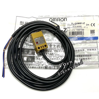 TL-Q5MB1-Z sensor เซ็นเซอร์  3สาย PNP-NO ใช้ไฟ10-30VDC (ชนิดจับโลหะ) Omron