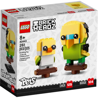 LEGO® BrickHeadz 40443 Budgie - เลโก้ใหม่ ของแท้💯% กล่องสวย พร้อมส่ง