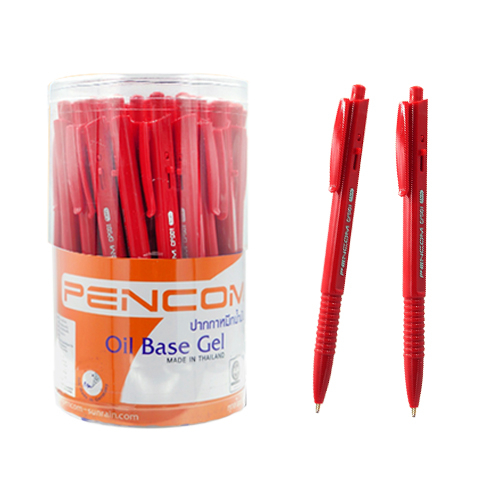 PENCOM ปากกาลูกลื่นหมึกน้ำมัน 0.5 มม เพ็นคอมพ์ CPS 01 (50 ด้าม ...