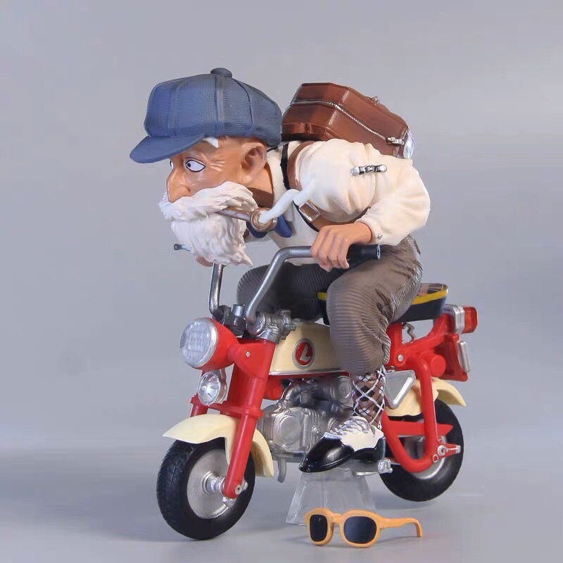 Dragon Ball โงกุน ผู้เฒ่าเต่า ซิ่งมังกี้ Monkey Motorcycle Son Goku ...