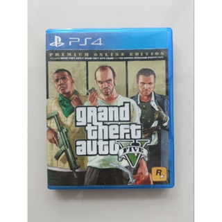ภาพหน้าปกสินค้าPS4 Game : GTA Grand Theft Auto V Premium Edition โซน3 มือ2 **ปกไม่สวย** ที่เกี่ยวข้อง