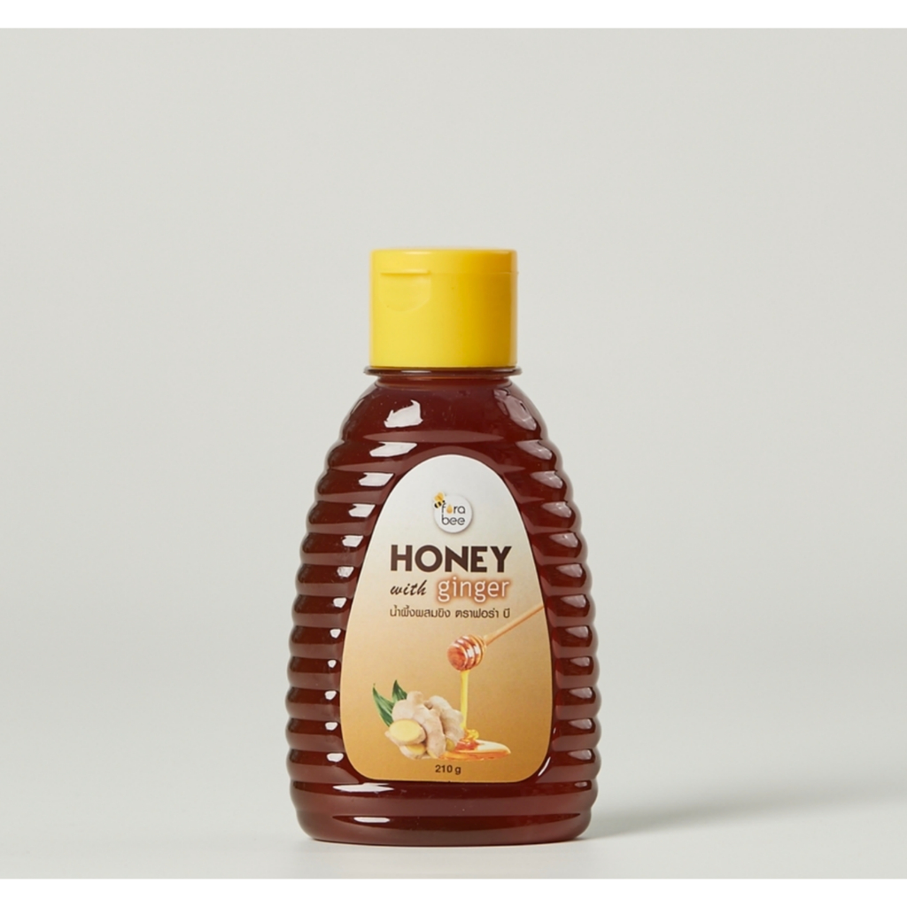 น้ำผึ้งผสมขิง-ตราฟอร่า-บี-มี-2-ขนาดให้เลือก-ขนาด-210-กรัม-หรือ-500-กรัม-น้ำผึ้งพร้อมชง-น้ำผึ้งพร้อมดื่ม-น้ำผึ้ง-honey