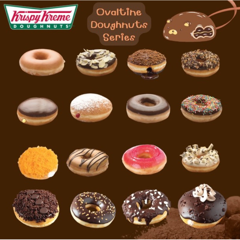 ภาพหน้าปกสินค้าพร้อมส่ง   Krispy Kreme คริสปี้ครีม  โดนัทคริสปี้ครีม โดนัทแสนอร่อย สินค้าสดใหม่ต่อวัน จากร้าน mochal4te บน Shopee