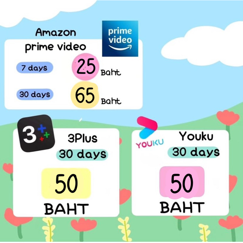 ภาพหน้าปกสินค้าไพร์มวีดีโอ ราคาถูก Prime Video ดูแลตลอดการใช้งาน จากร้าน netflixwetvofficial บน Shopee