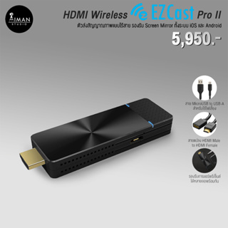 HDMI Wireless EZCast Pro II