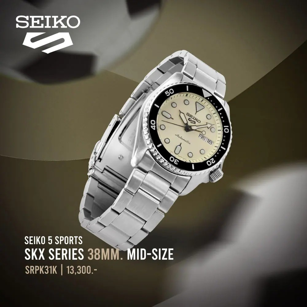 seiko-ไซโก-นาฬิกาข้อมือ-seiko-5-sports-mid-size-sports-style-srpk29k-ระบบอัตโนมัติ-ขนาดตัวเรือน-38-มม