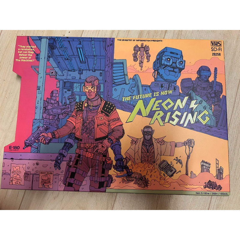 Artbook The Future is Now - Neon Rising is a story driven art book set ...