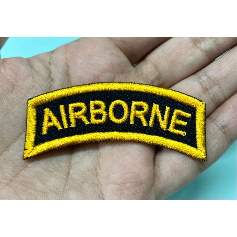 airborne-อาร์มโค้งairborne-ป้ายโค้งairborne