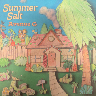 แผ่นเสียง LP Summer Salt – Avenue G  แผ่นสีชมพู และ แผ่นสีดำ