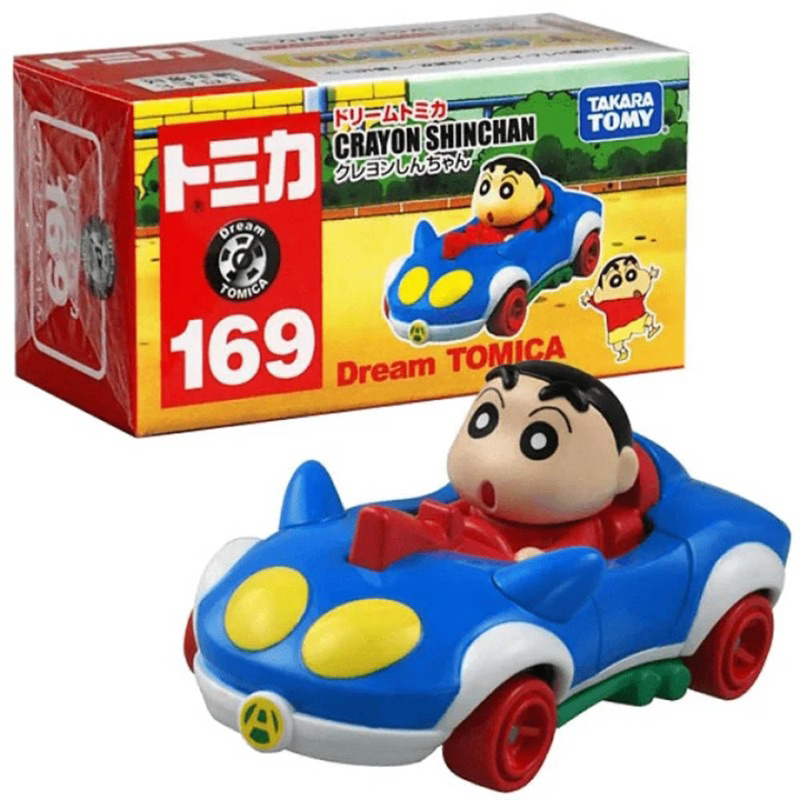 แท้-100-จากญี่ปุ่น-โมเดล-รถชินจัง-takara-tomy-tomica-no-169-crayon-shin-chan-mini-car-ของใหม่มือ-1
