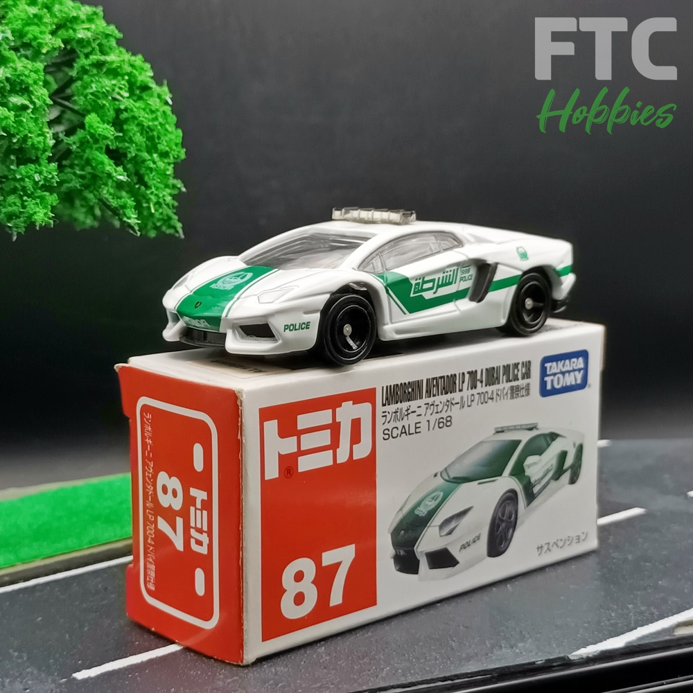 [มือสอง] Tomica No.87 - Lamborghini Aventador LP700-4 Dubai Police Car ...