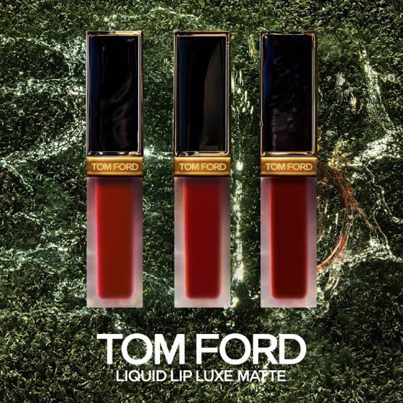 newly-tomford-ฉลากไทย-พร้อมส่ง-มีชาร์จสีด้านในค่ะ-ลิปสติก-liquid-lip-luxe-matte