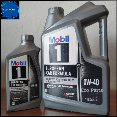 mobil1-0w40-ของแท้-ส่งไวมีของพร้อมส่ง-นำเข้า-usa-สังเคราะห์แท้-100-5qt-1qt-mobil1-nascar