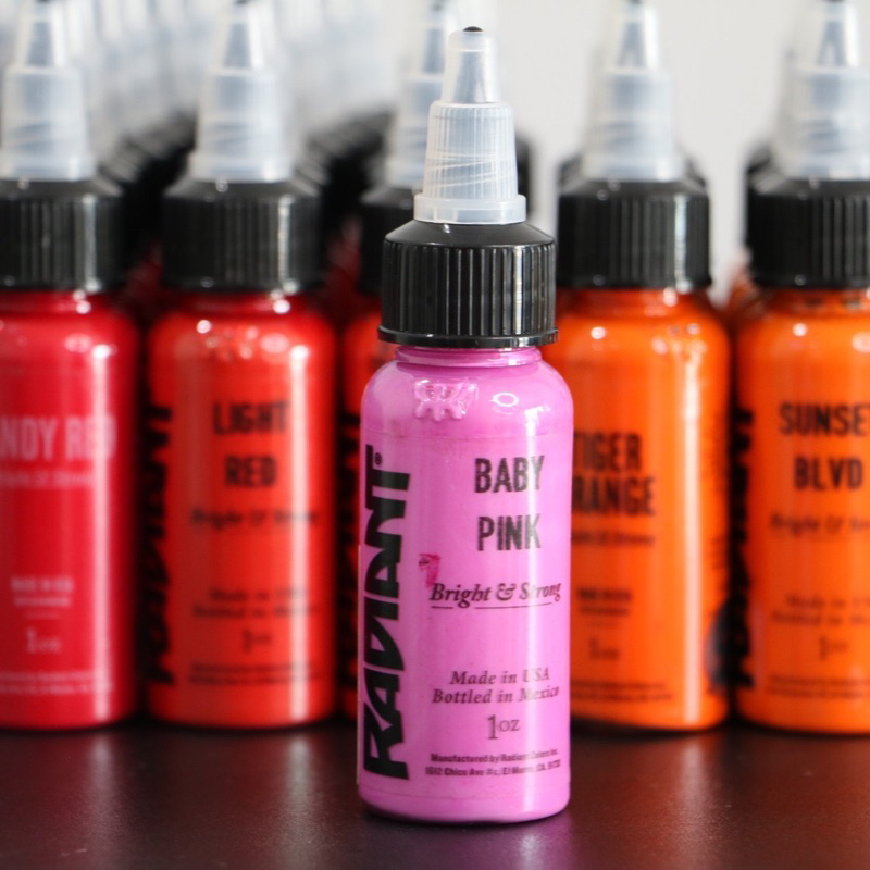 สีสัก RADIANT INK เเท้100000% ขนาด 1 Oz./หมึกสัก/Tattoo/ | Shopee Thailand