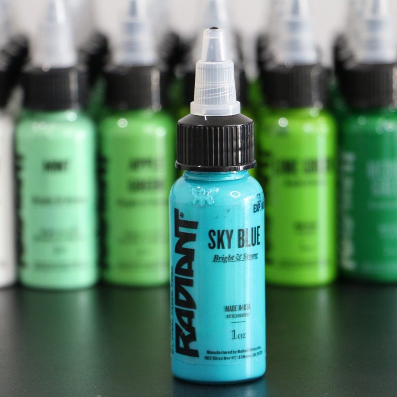 สีสัก RADIANT INK เเท้100000% ขนาด 1 Oz./หมึกสัก/Tattoo/ | Shopee Thailand