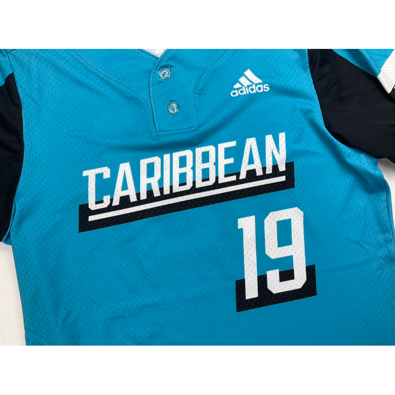เสื้อเบสบอล-adidas-caribbean-เนื้อนุ่มยืดใส่สบาย-size-s