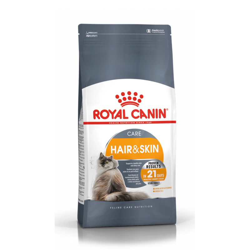 royal-canin-hair-amp-skin-10-กก-อาหารแมวโตบำรุงขนและผิวหนัง