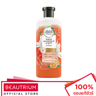 HERBAL ESSENCES Bio:renew Volume White Grapefruit &amp; Mint Conditioner ครีมนวดผม 400ml