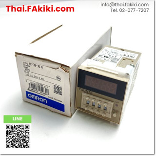 พร้อมส่ง, (B)Unused*, H7CN-XLN Electronic Counters, สเปค AC100-240V DIN48×48, OMRON (66-007-170)